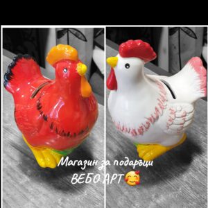 Очарователни керамични Петлета-касички